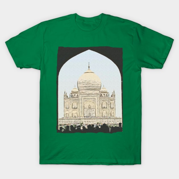 Taj Mahal T-Shirt by CDUS